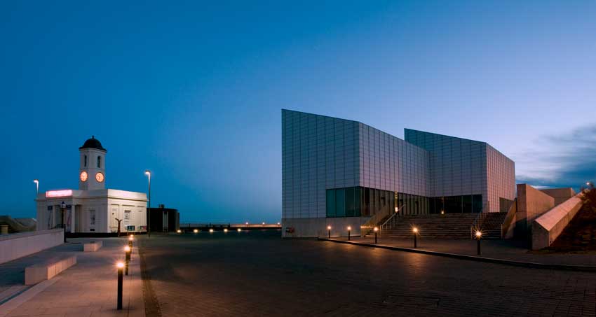 The Turner Contemporary in Margate Kent UK at dusk
