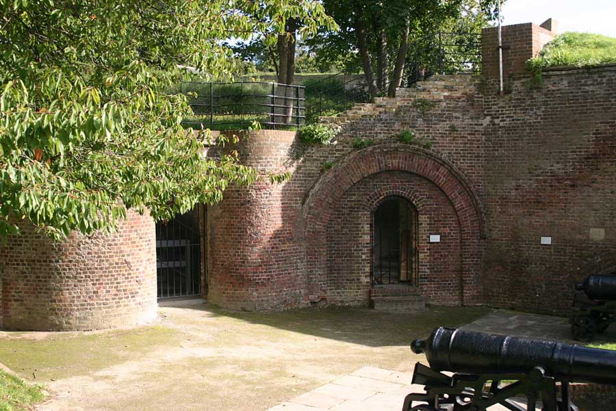 Upper Cornwallis Battery, Fort Amherst, Chatham Kent UK