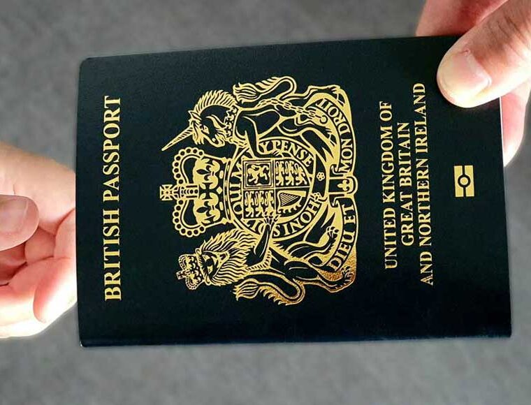 New style British Passport