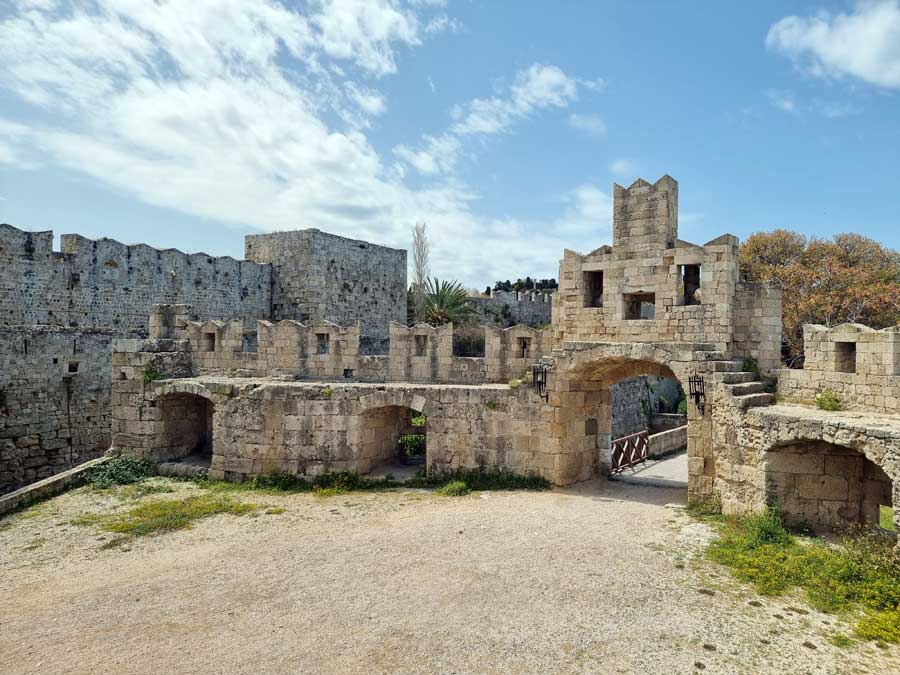 St Pauls Gate at  Rhodes harbour