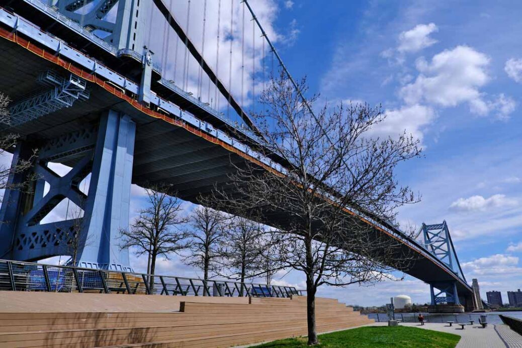 Benjamin Franklin Bridge Philadelphia Pennsylvania USA
