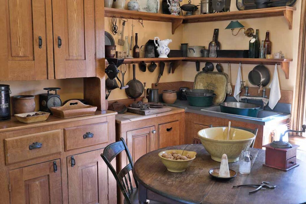 Victorian era kitchen Ebenezer Maxwell Mansion Philadelphia