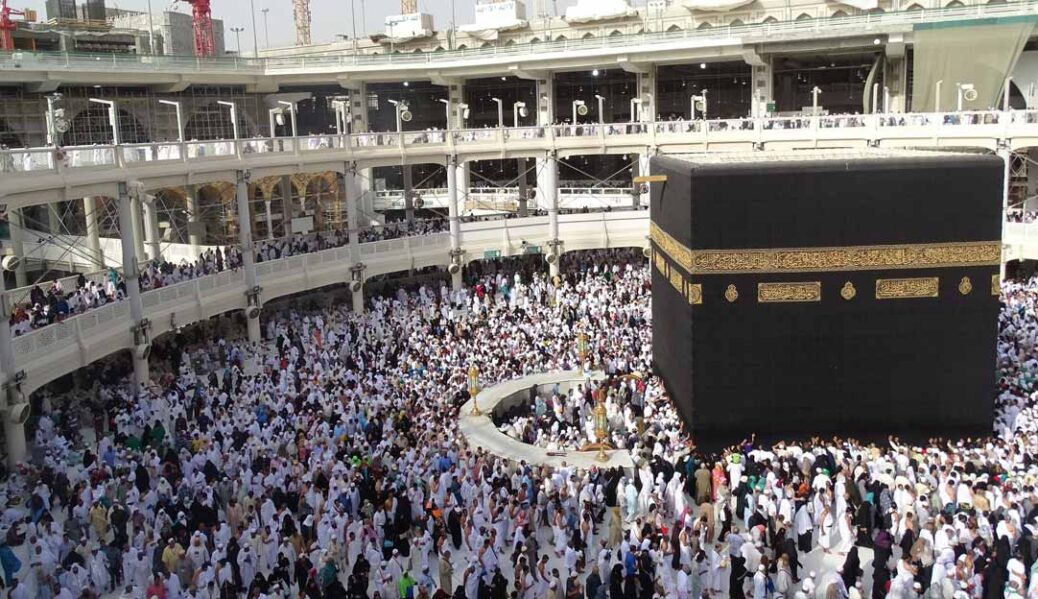 The Kaaba at the Grand Mosque