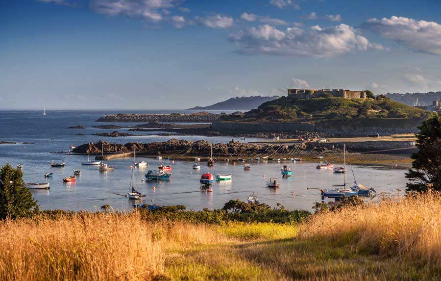 View of Vale Castle and Bordeaux Harbour Guernsey

new visa rules