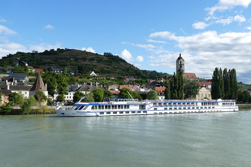 River cruise on the Danube