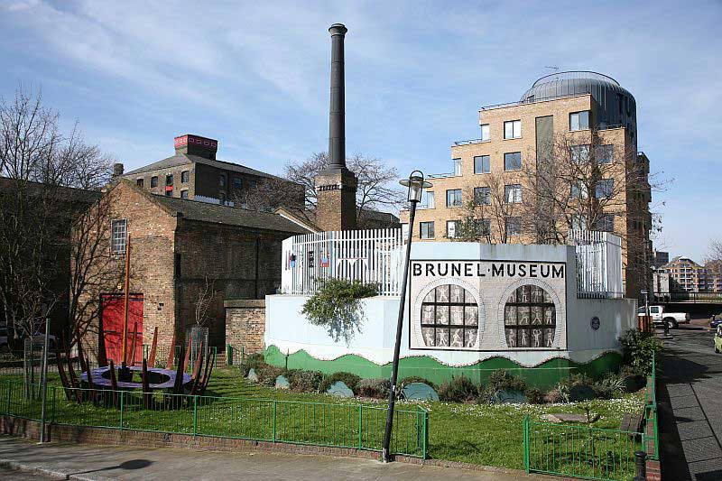 Exterior of Brunel Museum in London
