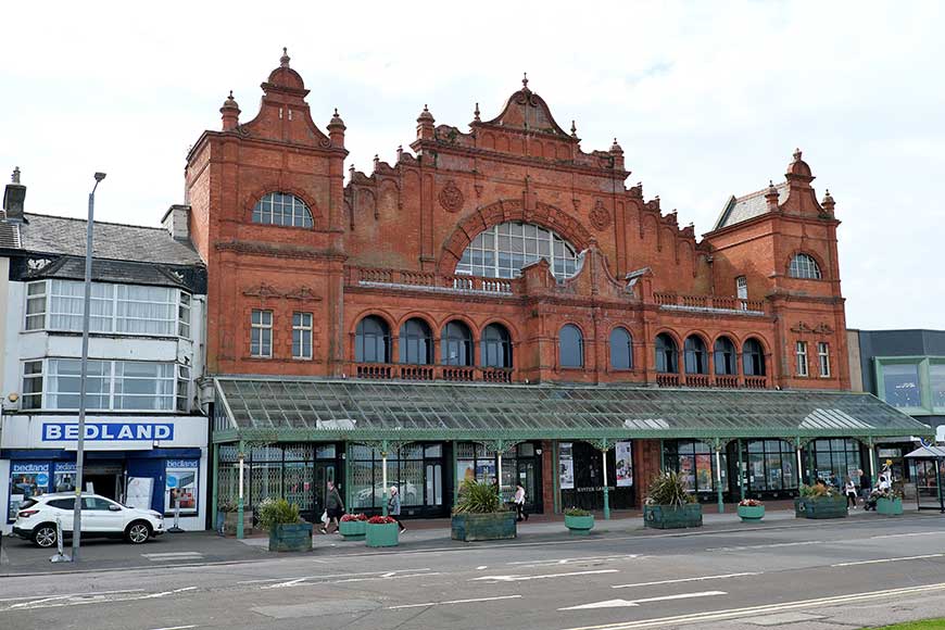 Exterior of The Winter Gardens Morecambe