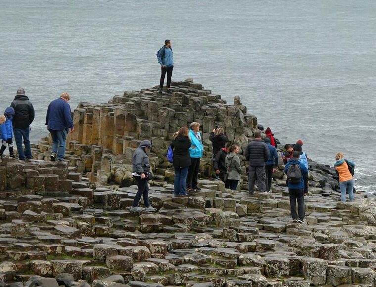 The Middle Causeway 4 km NE of Portballintrae, Co Antrim, Northern Ireland