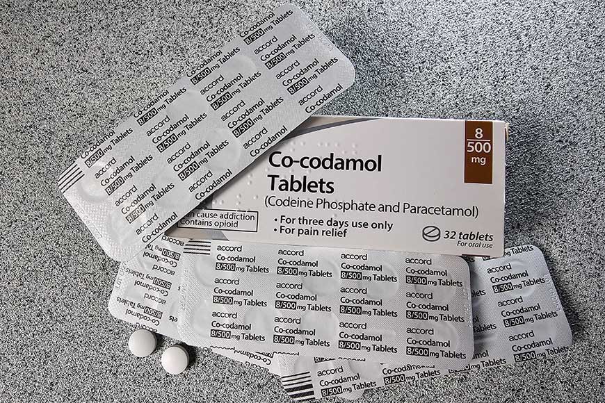 Co-codamol tablet pack
