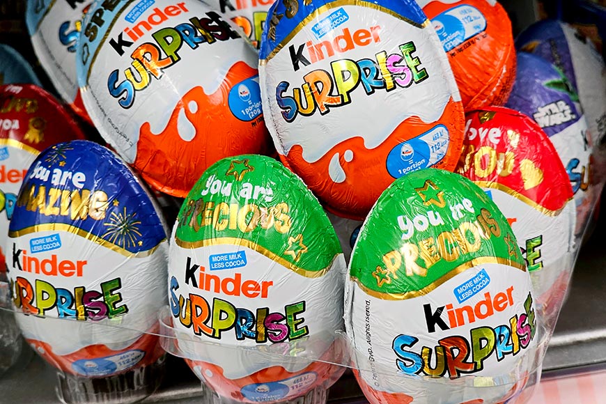 Kinder Surprise chocolate eggs