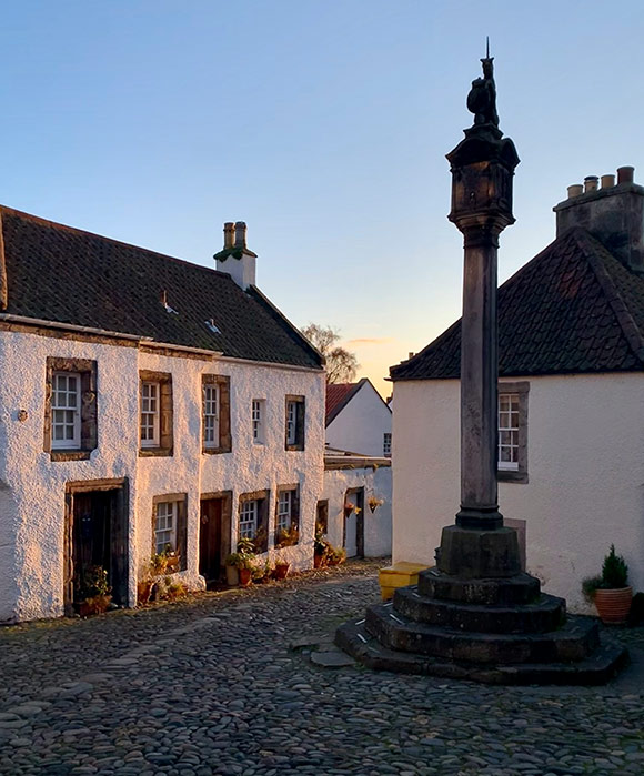 Mercat Cross in Culross, Scotland