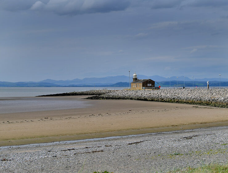 Looking across Morecambe Bay