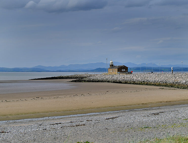 Looking across Morecambe Bay