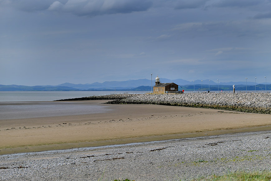 Looking across Morecambe Bay
