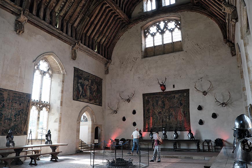 Medieval Baron's Hall Penshurst Place Kent